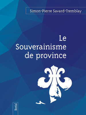 cover image of Le Souverainisme de province